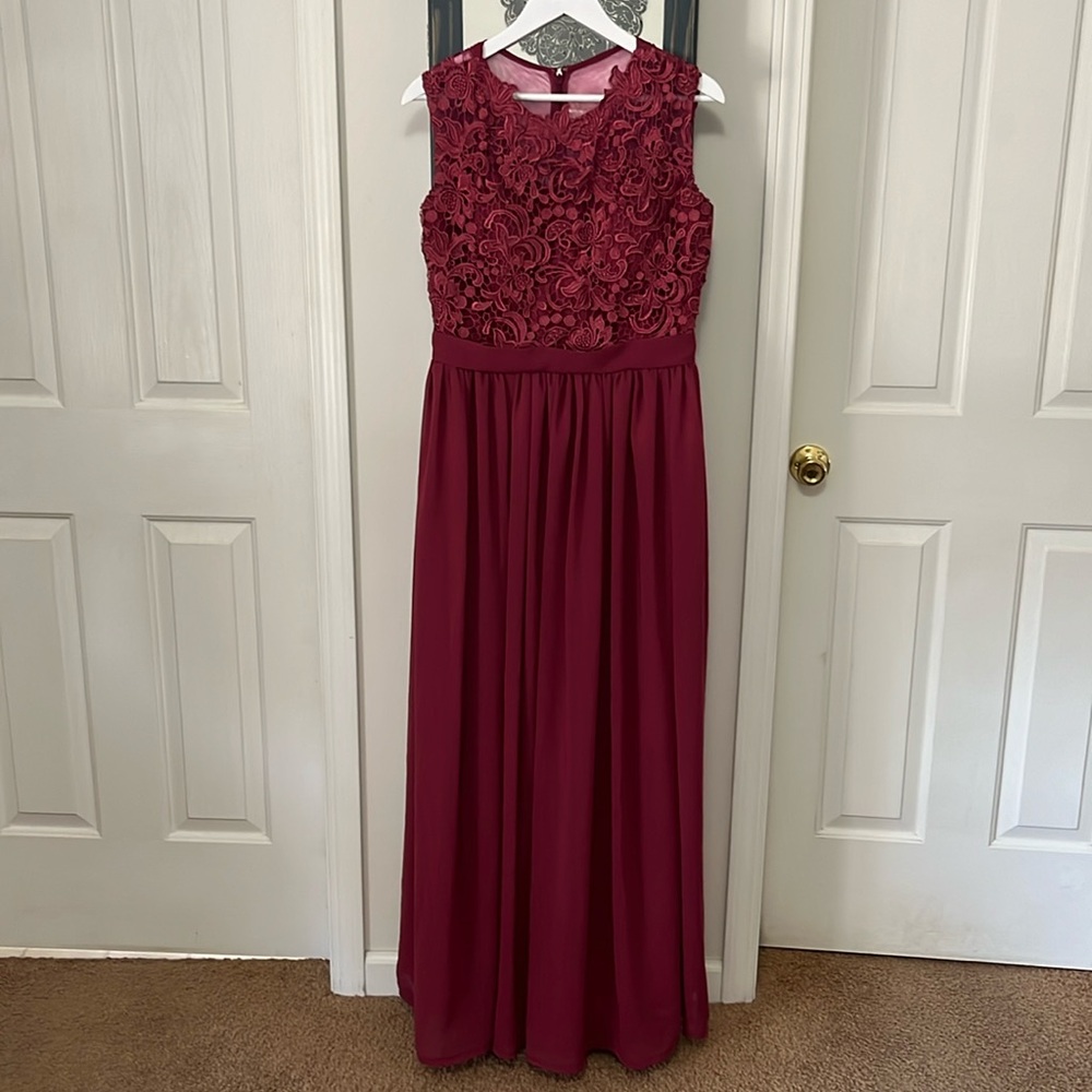 Babaroni Mulberry Formal Dress Size: 12